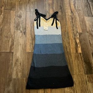 Zara Crochet Midi Dress
